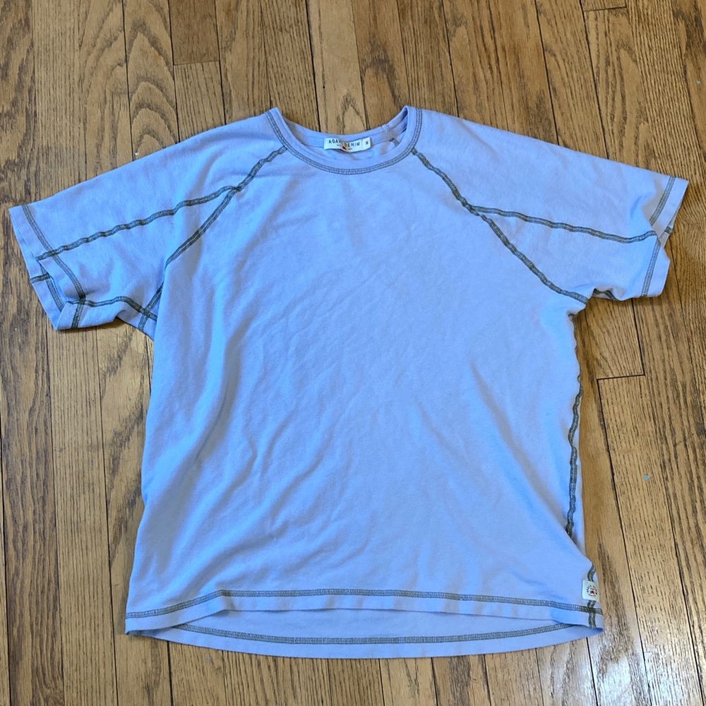 Agave Men's M Light Gray Short Sleeve Tee